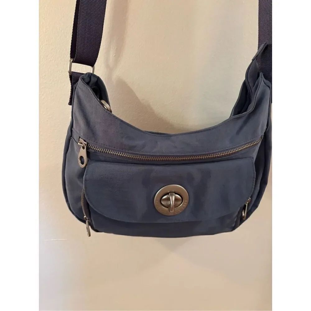Baggallini Blue Purse - Picture 2 of 4